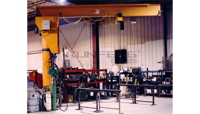 工字钢柱式旋臂起重机